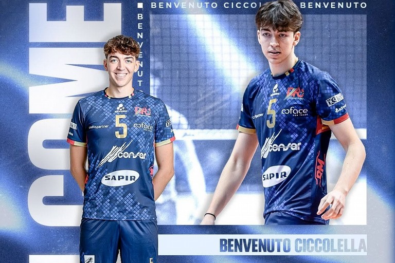 Volley, il molfettese Nicolò Ciccolella firma con l'Atlantide Pallavolo Brescia