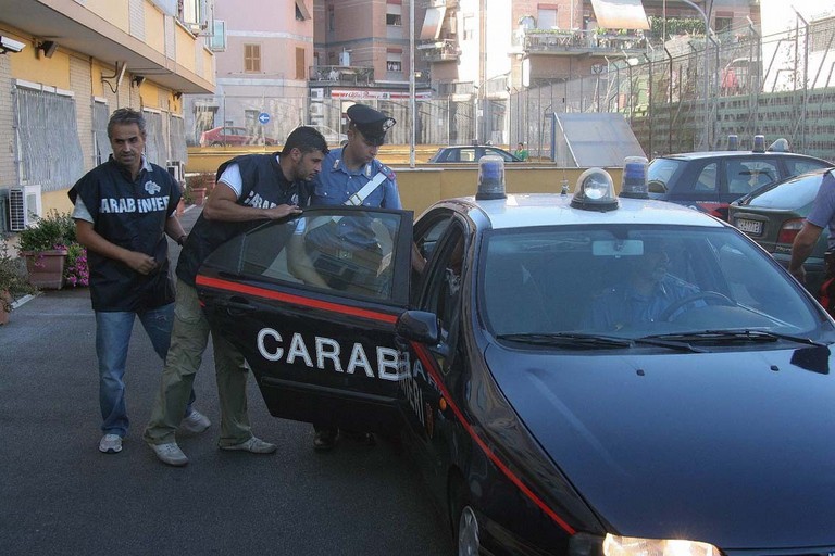 Gli arresti dei Carabinieri