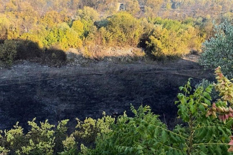 Incendio a Lama Martina
