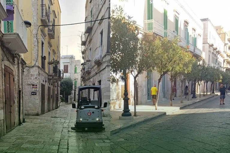 Servizio intensivo di igiene urbana
