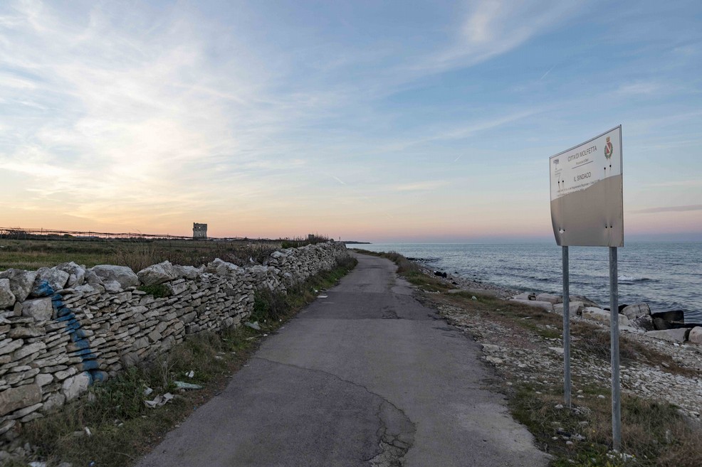 Strada vicinale San Giacomo. <span>Foto Vincenzo Bisceglie</span>