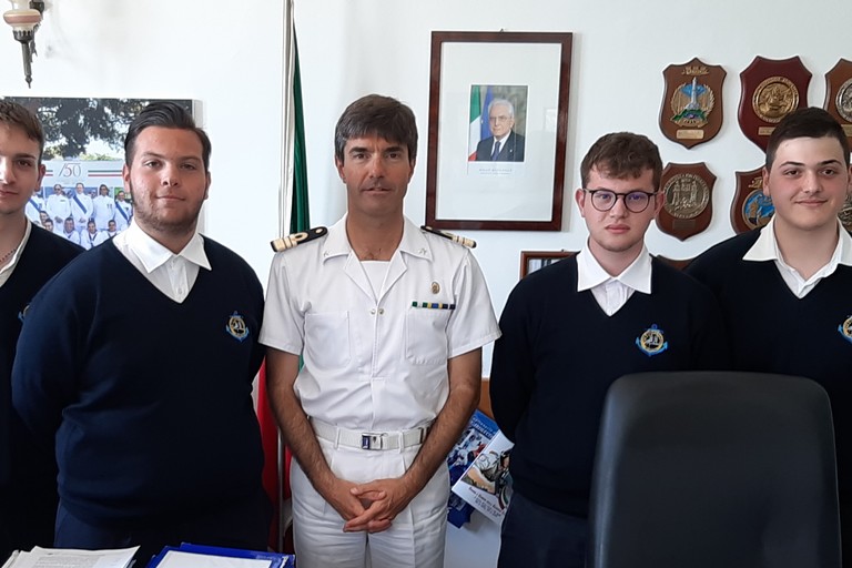 Capitaneria e tirocinanti