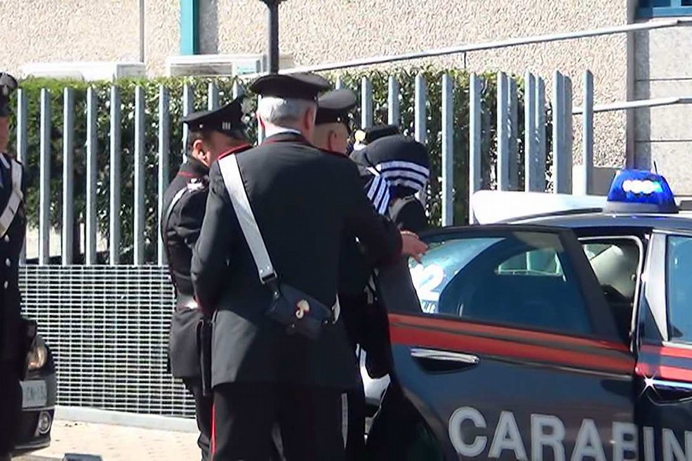 L'arresto dei Carabinieri