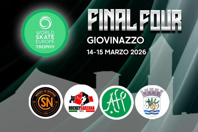 Giovinazzo capitale dell’hockey europeo: al PalaPansini la Final Four WSE Trophy Cup 2026