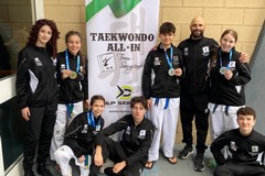 Taekwondo, l’ASD All-In di Molfetta conquista quattro medaglie al Campionato Interregionale