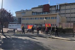 L'Unione sindacale di base con i sanitari in sciopero a Molfetta