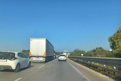 SS16 bis, lunghe code e traffico rallentato tra Molfetta Centro e la Zona Industriale