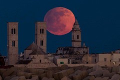 Luna piena a Molfetta: un altro scatto di Davide Pischettola diventa virale sul web