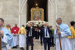 Medonne du Tremelizze, l'icona della Madonna dei Martiri in processione a Molfetta