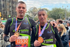 Due molfettesi alla New York City Marathon: Gaetano Panunzio e Angelantonio de Palma