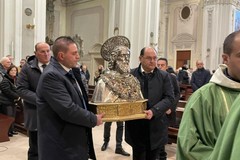 Ieri in Cattedrale l'intronizzazione del busto reliquario di San Corrado
