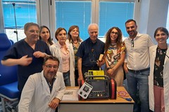 Donato un defibrillatore alla Radiologia dell’ospedale di Molfetta