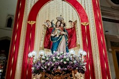 Verso la festa patronale: intronizzata la Madonna dei Martiri