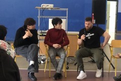 Claudio Squeo incontra gli studenti dell'Alberghiero: sport e valori al centro del dialogo