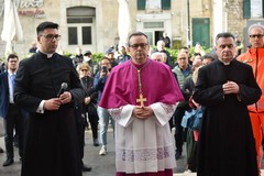 Mons. Basile: primi incontri nelle città dopo l’ingresso in diocesi