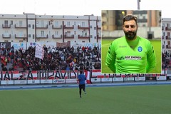 Il portiere ex Molfetta Francesco Musacco segna in rovesciata al 118' dei play-out