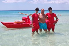 Il Carabiniere in congedo Guido Dante salva due turisti a Torre Lapillo