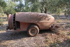 Furti di mezzi agricoli: ritrovata la cisterna di un trattore rubato a Molfetta