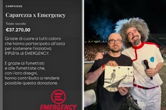 Caparezza, il tour Orbit Orbit si chiude con 37mila euro per EMERGENCY