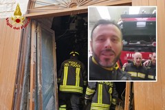 «Buona guarigione, ti aspettiamo in caserma». Il messaggio social alla 62enne ferita nel crollo a Molfetta