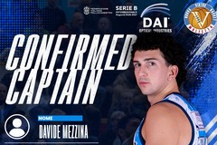La Dai Optical Virtus Basket Molfetta riparte dal suo capitano: Davide Mezzina