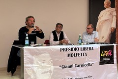 A Molfetta l'incontro con don Angelo Cassano, referente Libera Puglia