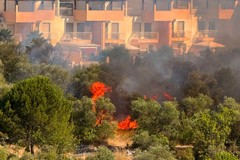 Incendio a Lama Martina: sul posto i Vigili del Fuoco