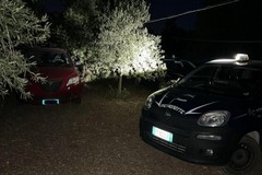 Tentano due furti a Ruvo di Puglia, recuperata un'auto rubata a Molfetta
