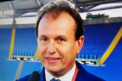 Finale Coppa Italia, Vito Cozzoli ai microfoni di RAI1
