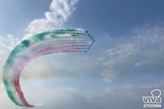 Frecce Tricolori, ieri oltre 40mila spettatori per lo spettacolo tra Molfetta e Giovinazzo
