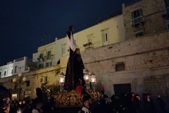 Conclusa la processione dell'Addolorata a Molfetta