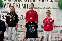 La molfettese Federica Roselli prima qualificata campionati regionali di karate