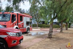 Incendio al "Blue Paradise" di Molfetta: rogo nato da un cortocircuito