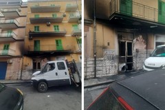 Incendio nella notte in via Pia a Molfetta: messi in salvo due anziani