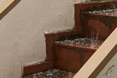 Temporale con grandine a Molfetta