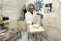 Biagio Piano, dal Salento a Molfetta con l'arte della scultura nel cuore