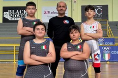 Quattro atleti del Team Palomba di Molfetta al Campionato Italiano di lotta libera under15
