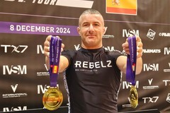 Brazilian Jiu Jitsu, medaglia d'oro per Francesco Mininni a Madrid