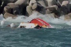 Peschereccio affonda nel porto di Molfetta: in salvo i membri dell'equipaggio