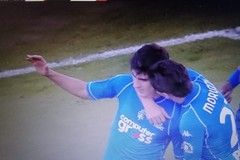 Il gol dell'ex: Gabriele Guarino segna contro il "suo" Bari