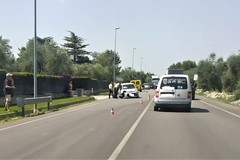 Auto sbanda e viene travolta, due feriti sulla provinciale Molfetta-Terlizzi