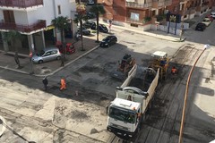 Iniziati i lavori di rifacimento dell'asfalto in via Cormio