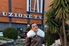 La cantante molfettese Lorena Fanelli a "E Viva il Videobox” su Rai Due