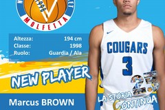 Nuovo acquisto per la Virtus Basket Molfetta: arriva lo statunitense Marcus Brown