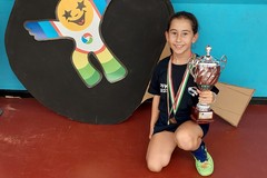 Melissa Giovine sale sul podio al Ping Pong Kids Nazionale 2023