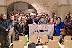 Il Movimento 5 Stelle di Molfetta inaugura la propria sede alla presenza di Pasquale Tridico
