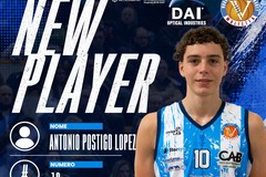 Antonio Postigo Lopez firma con la Dai Optical Virtus Basket Molfetta