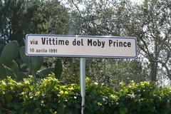 Intitolata una via di Molfetta alle “Vittime del Moby Prince”