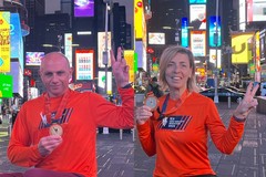 Paolo e Lidia, due molfettesi alla maratona di New York