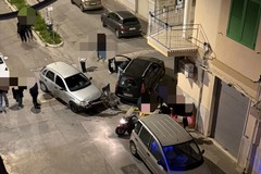 Scontro tra due auto in via Maranta